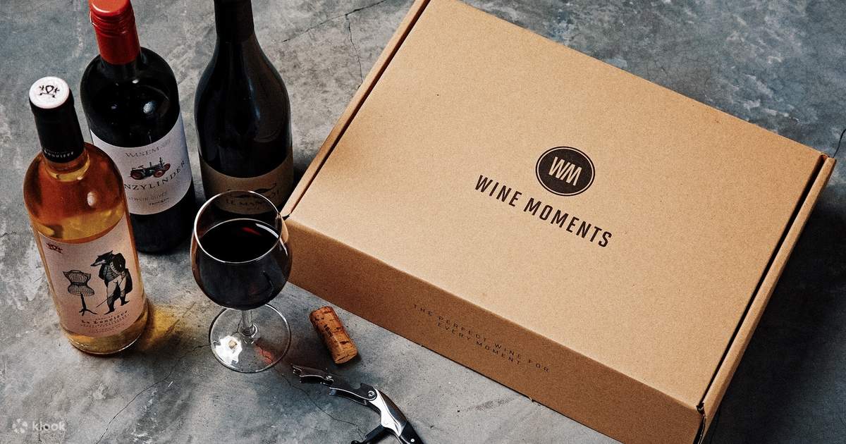 Wine subscription sale box